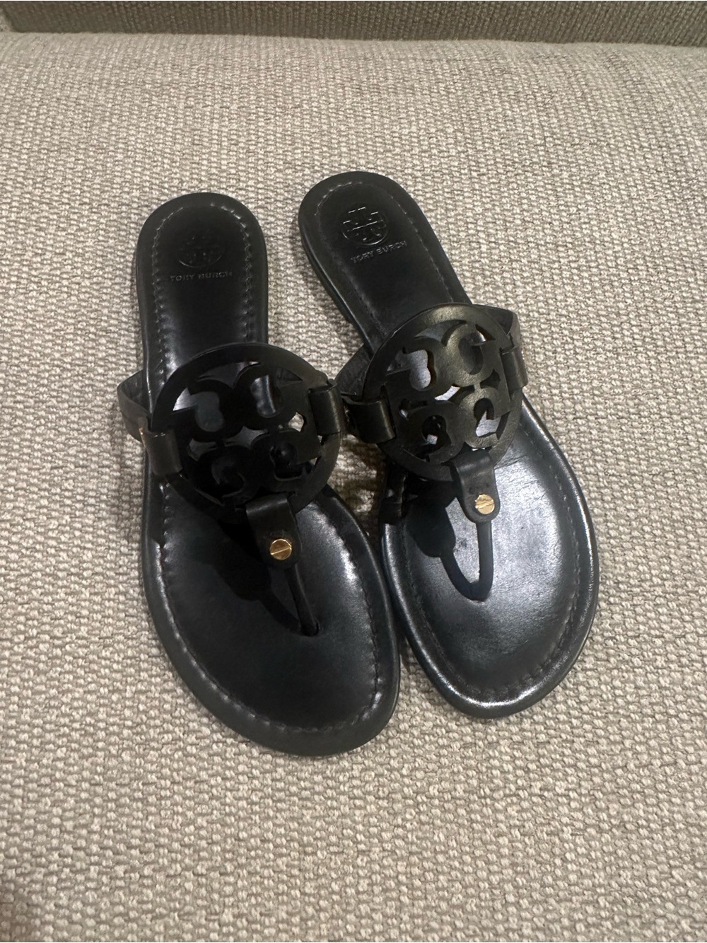 Tory Burch Miller Flats - Black